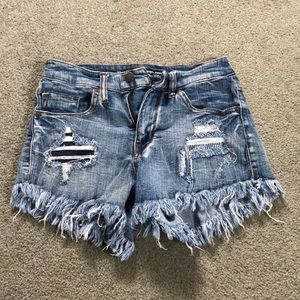 high rise shorts